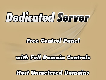 Cut-rate dedicated server hosting package